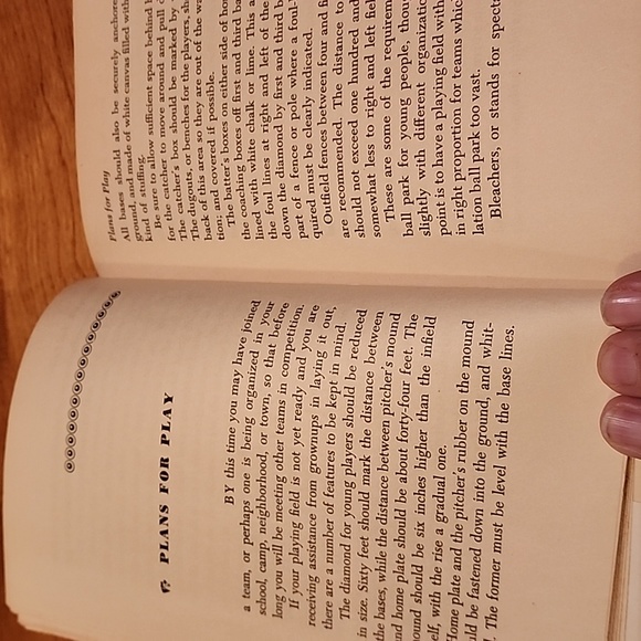 Vintage 1955 How To Play Baseball, M.G. Bonner - Picture 8 of 10